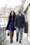 Amsterdam 13 april 2013
Ruud Gullit en zijn vriendin Maggie Jimenez bij de opening van het rijksmuseum.
Peter Smulders bv