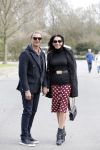 Amsterdam 18 april 2013
Ruud Gullit en zijn vriendin Maggie Jiminez in het amstelpark.
Peter Smulders bv