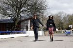 Amsterdam 18 april 2013
Ruud Gullit en zijn vriendin Maggie Jiminez in het amstelpark.
Peter Smulders bv
