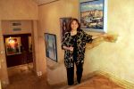 Cannes 23 juli 2004
Therese Steinmetz  in haar galerie