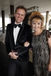 Amsterdam 13 april 2013
Gala voor Ronald Mc Donald in het okura. Yvon jaspers met niewe look en man
Peter Smulders bv