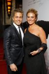 Amsterdam 30 maart 2015
Premiere Bloed zweet en tranen (film over het leven van Andre Hazes) in Tuschinski.
Andre Hazes Jr. en vriendin