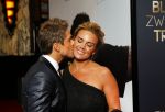 Amsterdam 30 maart 2015
Premiere Bloed zweet en tranen (film over het leven van Andre Hazes) in Tuschinski.
Andre Hazes Jr. en vriendin