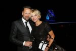 Hilversum 26 maart 2015
Gala stichting hulphond in studio 21.
Job UbbensAnita Witzier met man