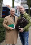 Amsterdam 26 maart 2015
Bram Moszkowicz op straat in amsterdam. Samen met Hans Kluts