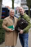 Amsterdam 26 maart 2015
Bram Moszkowicz op straat in amsterdam. Samen met Hans Kluts