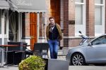 Amsterdam 31 maart 2015
Camiel Eurlings op straat in Amsterdam .