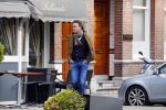 Amsterdam 31 maart 2015
Camiel Eurlings op straat in Amsterdam .