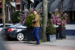 Amsterdam 31 maart 2015
Camiel Eurlings op straat in Amsterdam .