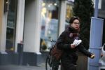 Amsterdam 25 maart 2015  
Carolien v d Berg op de pc hooftstraat