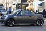 Amsterdam 11 maart 2015    
Caroline Tensen in haar mini cooper cabrio.