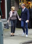 Amsterdam 14 maart 2015
Connie Breukhoven met haar vriend Eugene v Dun op de cornelis schuytstraat