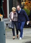 Amsterdam 14 maart 2015
Connie Breukhoven met haar vriend Eugene v Dun op de cornelis schuytstraat