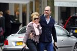 Amsterdam 14 maart 2015
Connie Breukhoven met haar vriend Eugene v Dun op de cornelis schuytstraat