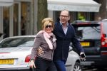 Amsterdam 14 maart 2015
Connie Breukhoven met haar vriend Eugene v Dun op de cornelis schuytstraat