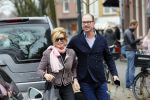 Amsterdam 14 maart 2015
Connie Breukhoven met haar vriend Eugene v Dun op de cornelis schuytstraat