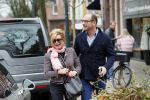 Amsterdam 14 maart 2015
Connie Breukhoven met haar vriend Eugene v Dun op de cornelis schuytstraat