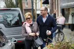 Amsterdam 14 maart 2015
Connie Breukhoven met haar vriend Eugene v Dun op de cornelis schuytstraat