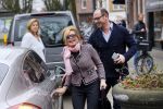 Amsterdam 14 maart 2015
Connie Breukhoven met haar vriend Eugene v Dun op de cornelis schuytstraat