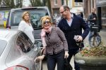 Amsterdam 14 maart 2015
Connie Breukhoven met haar vriend Eugene v Dun op de cornelis schuytstraat