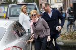 Amsterdam 14 maart 2015
Connie Breukhoven met haar vriend Eugene v Dun op de cornelis schuytstraat