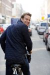 Amsterdam 17 maart 2015   
Dirk Taat op de fiets in amsterdam zuid