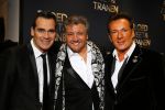 Amsterdam 30 maart 2015
Premiere Bloed zweet en tranen (film over het leven van Andre Hazes) in Tuschinski. Jeroen v d Boom Rene FRoger en Gerard Joling