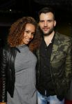 Amsterdam 1 april 2015
Premiere fast and Furious 7 in pathe arena.
Glennis Grace met vriend