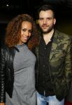 Amsterdam 1 april 2015
Premiere fast and Furious 7 in pathe arena.
Glennis Grace met vriend