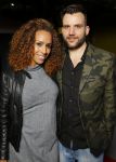 Amsterdam 1 april 2015
Premiere fast and Furious 7 in pathe arena.
Glennis Grace met vriend