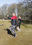 Blaricum 8 maart 2015
De koffieshof van Gordon blushing organiseert bootcamps.
Ook John Heuckeroth (broer Gordon) kwam met zijn zoontje kijken