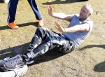 Blaricum 8 maart 2015
De koffieshof van Gordon blushing organiseert bootcamps.
Ook John Heuckeroth (broer Gordon) kwam met zijn zoontje kijken
