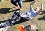 Blaricum 8 maart 2015
De koffieshof van Gordon blushing organiseert bootcamps.
Ook John Heuckeroth (broer Gordon) kwam met zijn zoontje kijken