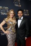 Amsterdam 30 maart 2015
Premiere Bloed zweet en tranen (film over het leven van Andre Hazes) in Tuschinski. Hadewich Minis met partner