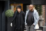 Amsterdam 9 maart 2015 
Howard Komproe met zijn vriendin in Amsterdam zuid