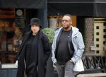 Amsterdam 9 maart 2015 
Howard Komproe met zijn vriendin in Amsterdam zuid