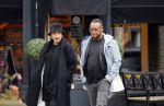 Amsterdam 9 maart 2015 
Howard Komproe met zijn vriendin in Amsterdam zuid