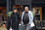 Amsterdam 9 maart 2015 
Howard Komproe met zijn vriendin in Amsterdam zuid