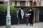 Amsterdam 9 maart 2015 
Howard Komproe met zijn vriendin in Amsterdam zuid