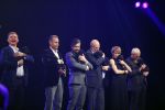 Hilversum 26 maart 2015
Gala stichting hulphond in studio 21.  
Anouk Smulders Monique Heijn Peter v Uhm Anita Witzier Frits Wester Frank v d Wall Bake Anky v Frunsven Eric Bouwer en Rudolph Strickwold