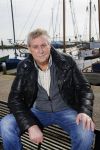 Volendam 5 maart 2015  
Jaap Buijs arriveert in zijn Bentley op de dijk