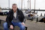 Volendam 5 maart 2015  
Jaap Buijs arriveert in zijn Bentley op de dijk