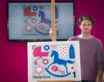 Amsterdam, 25 Februari 2015
RAI lancering nieuwe postzegel door Jim Bakkum bij de Negenmaanden Beurs