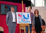 Amsterdam, 25 Februari 2015
RAI lancering nieuwe postzegel door Jim Bakkum bij de Negenmaanden Beurs