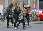 Amsterdam 30 maart 2015  
Jorinde Moll met kinderen op de cornelis schuytstraat
