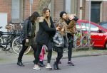 Amsterdam 30 maart 2015  
Jorinde Moll met kinderen op de cornelis schuytstraat