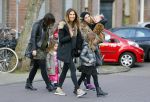 Amsterdam 30 maart 2015  
Jorinde Moll met kinderen op de cornelis schuytstraat