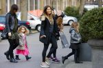 Amsterdam 30 maart 2015  
Jorinde Moll met kinderen op de cornelis schuytstraat