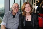 Amsterdam 24 maart 2015
presentatie het grote songfestival boek door Richard v d Crommert en Dave Boomkens in het double three hotel.
Lenny Kuhr met partner