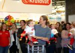 Amsterdan, 25 Februari 2015
Lieke v Lexmond tijdens de presentatie en opening van de Negenmaanden Beurs